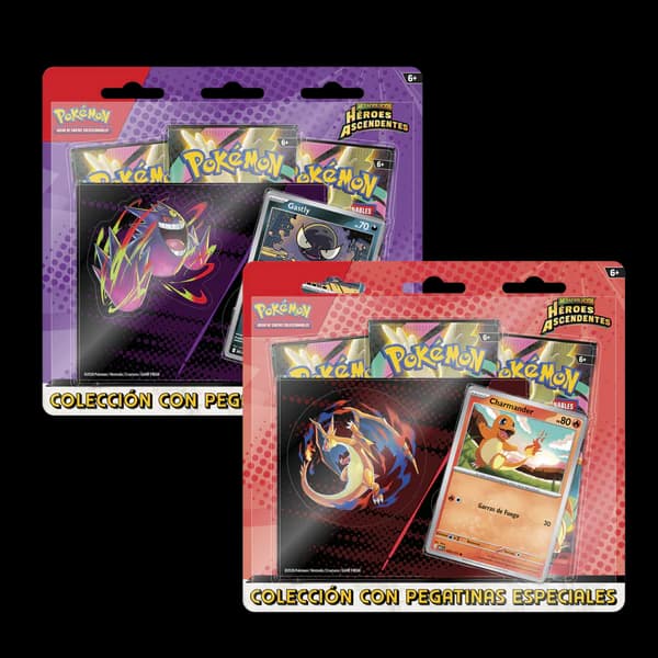 Blister 3 Sobres Héroes Ascendentes Español